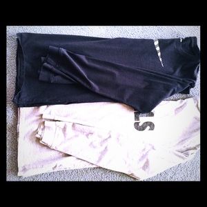 Two long sleeve boys xlarge Nike